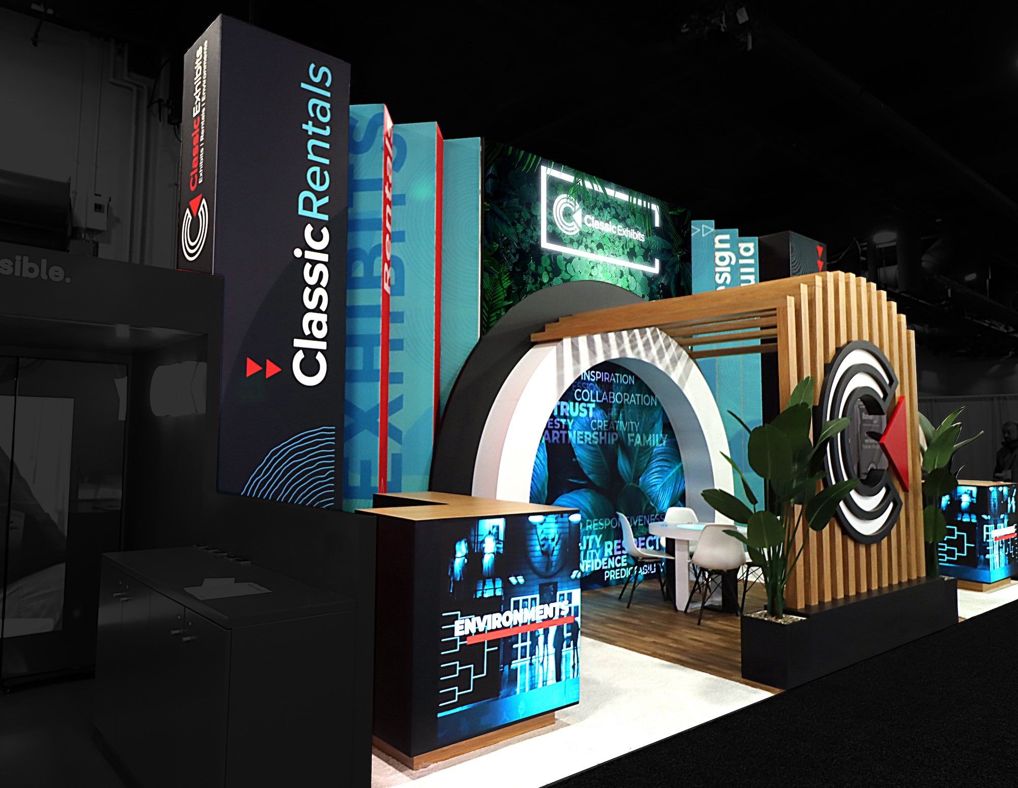 Trade Show Exhibition Booth